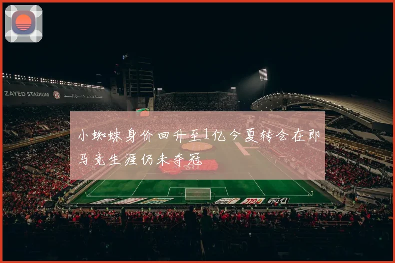 小蜘蛛身价回升至1亿今夏转会在即马竞生涯仍未夺冠